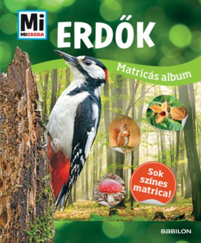 Erdők - Mi Micsoda matricás album - Sok színes matrica! (Matricás Album)