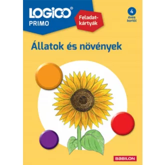 LOGICO Primo: Állatok és növények - Feladatkártyák 4 éves kortól (Britta Vorbach)