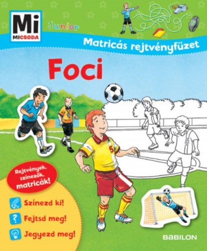 Foci - Mi MICSODA Junior matricás rejtvényfüzet (Dirk Henning)