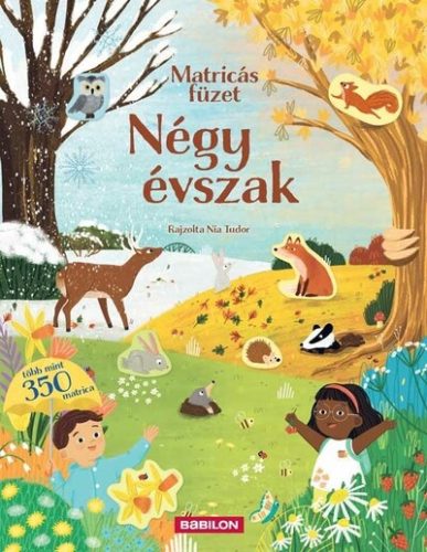 Matricás füzet - Négy évszak - Több mint 350 matrica - Joli Hannah