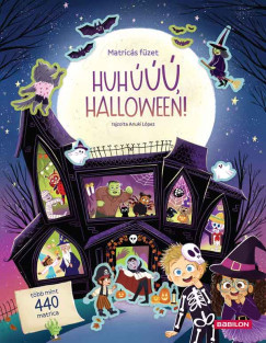 Huhúúú, Halloween! - Matricás füzet - Jana Sedlácková