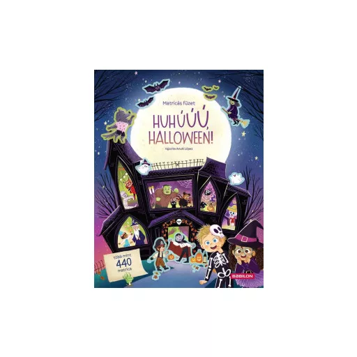 Huhúúú, Halloween! - Matricás füzet - Jana Sedlácková