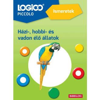   LOGICO Piccolo: Ismeretek: Házi-, hobbi- és vadon élő állatok (Új kiadás)