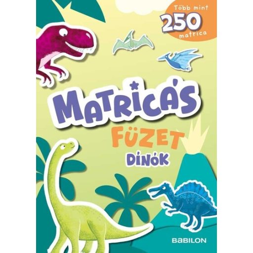 Matricás füzet - Dínók - Ilka Röhling