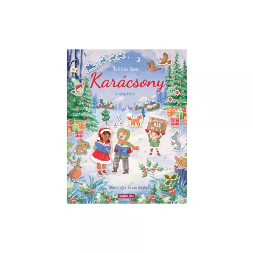 Karácsony a világ körül - Matricás füzet - Joli Hannah