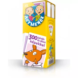  Agymenők kártyacsomag 5-6 éveseknek - 300 érdekes kérdés és válasz képekkel