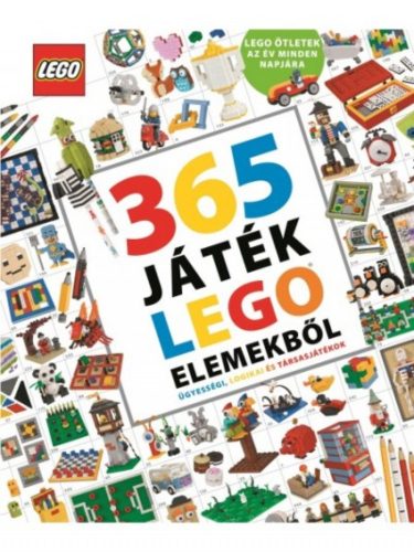 365 játék Lego elemekből /Ügyességi, logikai és társasjátékok (Simon Hugo)