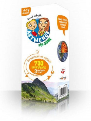 Agymenők kvízkártyák - Földünk - 7-14 éveseknek