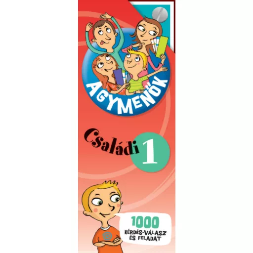 Agymenők: CsAgymenők - Családi kártyacsomag 1. - 1000 érdekes kérdés-válasz és feladat