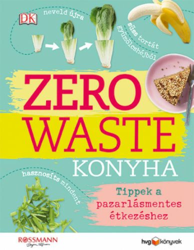 ZERO WASTE KONYHA - Tippek a pazarlásmentes étkezéshez (Kate Turner)