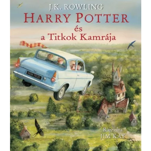 Harry Potter és a Titkok Kamrája - Illusztrált kiadás - J. K. Rowling