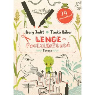 Lenge-foglalkoztató - Tavasz /24 matricával + DVD (Berg Judit)