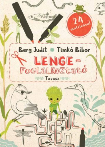 Lenge-foglalkoztató - Tavasz /24 matricával + DVD (Berg Judit)