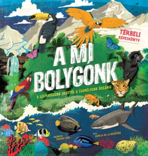 A mi bolygónk - A legmagasabb hegytől a legmélyebb óceánig /Térbeli mesekönyv (Camilla De La Bé