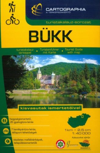 Bükk turistakalauz (1:40 000) /Turistakalauz-sorozat (Útikönyv)