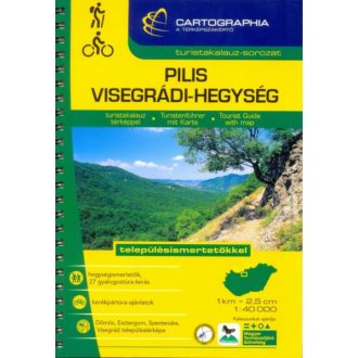 Pilis, Visegrádi-hegység turistakalauz (1:40 000) - Turistakalauz-sorozat (Térkép)