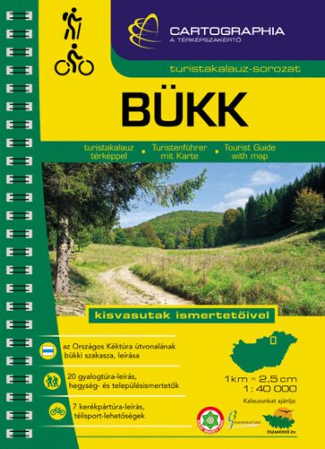 Bükk turistakalauz - 1:40 000