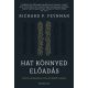 Hat könnyed előadás - Richard Phillips Feynman