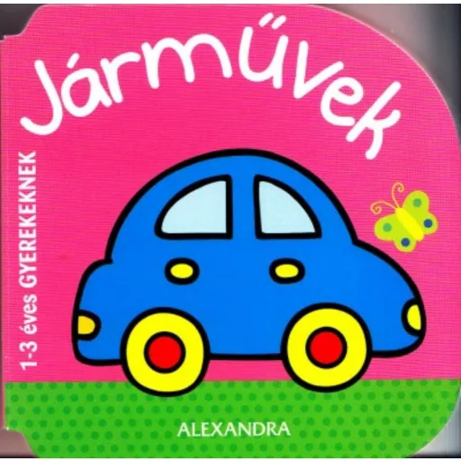 Járművek  /1-3 éves gyerekeknek (Lapozó)