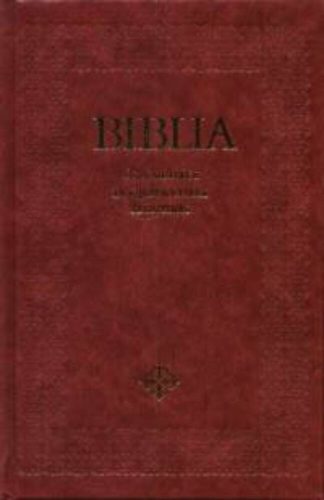 Biblia - Ószövetségi és Újszövetségi Szentírás - Kicsi  - Keménytáblás - bordó, fekete (katolik