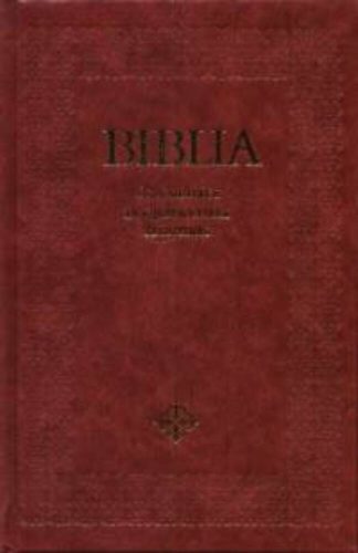 Biblia - Ószövetségi és Újszövetségi Szentírás - Kicsi  - Keménytáblás - bordó, fekete (katolik