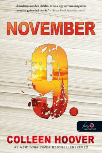 November 9. (Colleen Hoover)