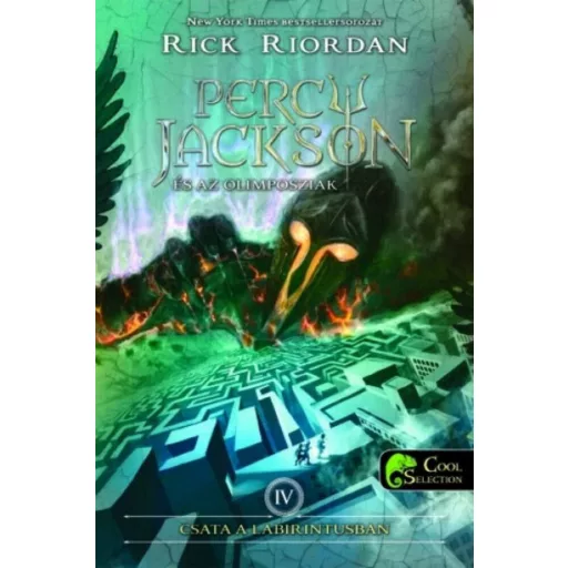 Csata a labirintusban /Percy Jackson és az olimposziak 4. (kemény) (Rick Riordan)