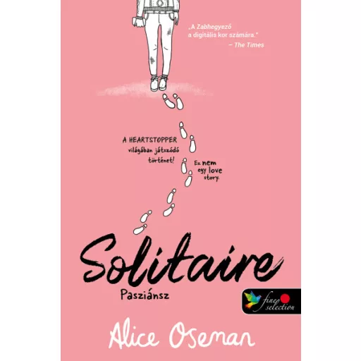 Solitaire - Pasziánsz 1. - Alice Oseman (rózsaszín borító)