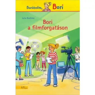 Bori a filmforgatáson (Julia Boehme)