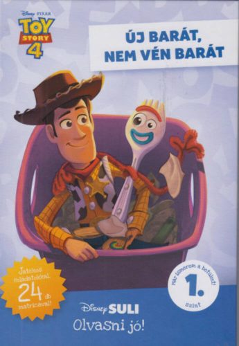 Toy Story 4: Új barát, nem vén barát - Disney Suli Olvasni jó! 1. szint (Disney)