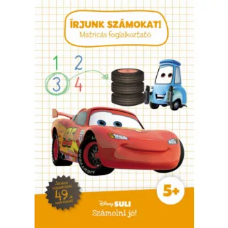 Írjunk számokat! - Matricás foglalkoztató /Disney Suli Számolni jó! sorozat (Disney)