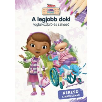 Disney Junior: A legjobb Doki - Foglalkoztató és színező (Foglalkoztató)
