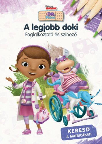 Disney Junior: A legjobb Doki - Foglalkoztató és színező (Foglalkoztató)