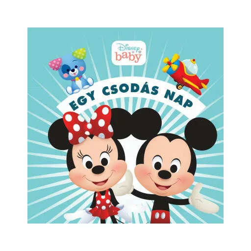 Disney Baby: Egy csodás nap - Zörgős textil könyv (Disney)