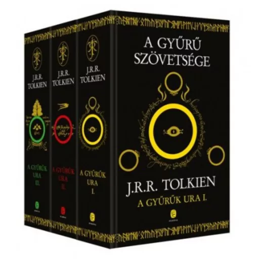 A Gyűrűk Ura I-III. - J. R. R. Tolkien (keményfedeles)
