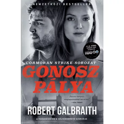 Gonosz pálya (filmes borító) - Robert Galbraith (J. K. Rowling)