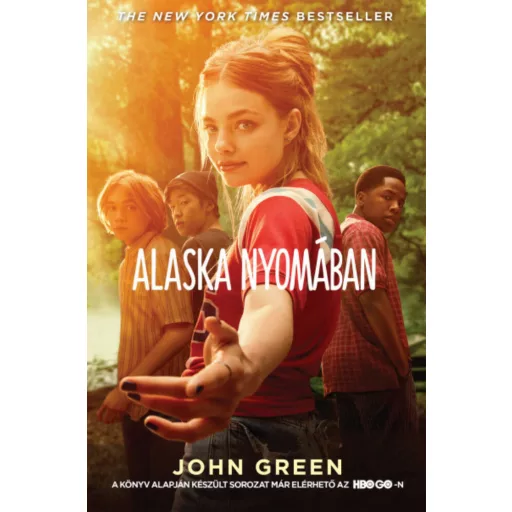 Alaska nyomában (filmes borító) (John Green)