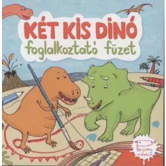Két kis dínó foglalkoztató füzet (Foglalkoztató)