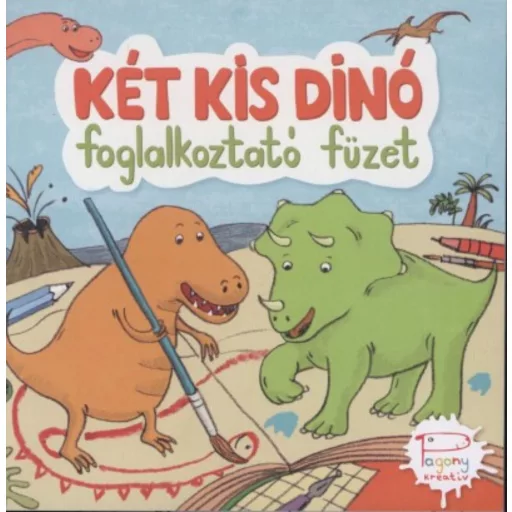 Két kis dínó foglalkoztató füzet (Foglalkoztató)