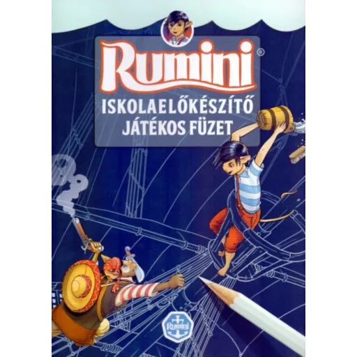 Rumini - Iskolaelőkészítő játékos füzet - Berg Judit