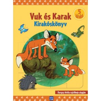 Vuk és Karak - Kirakóskönyv /5 kirakó (Puzzle-Könyv)