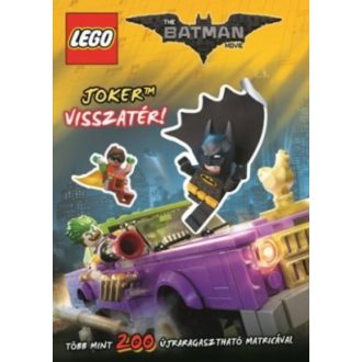Lego Batman - Joker visszatér /Matricás foglalkoztató (Foglalkoztató)