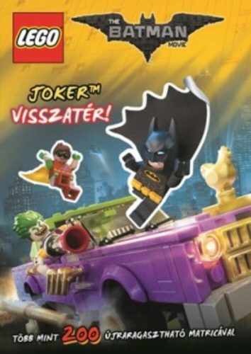 Lego Batman - Joker visszatér /Matricás foglalkoztató (Foglalkoztató)