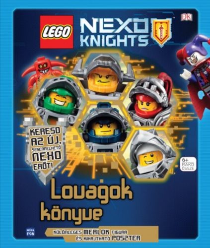 Lego Nexo Knights: Lovagok könyve /Különleges Merlok figura és kihajtható poszter (LEGO)