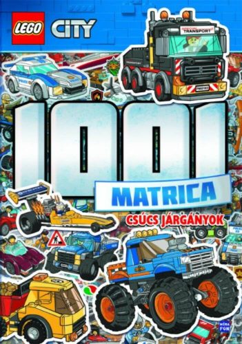 Lego City: 1001 matrica - Csúcs járgányok (LEGO)