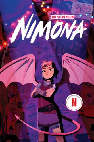 Nimona - filmes borítóval (lépregény) - Noelle Stevenson