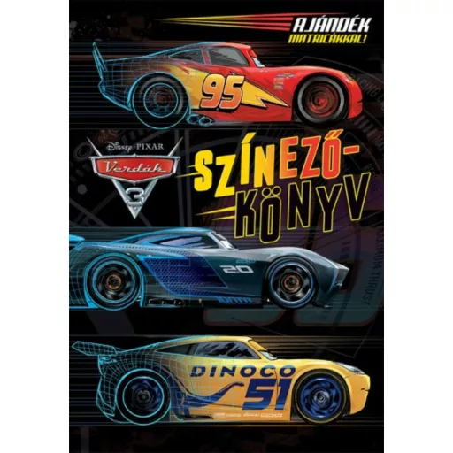 Verdák 3. - Színezőkönyv (Disney)