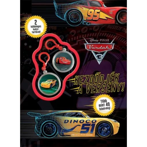 Verdák 3. - Kezdődjék a verseny! (ajándék kulcstartókkal) (Disney)