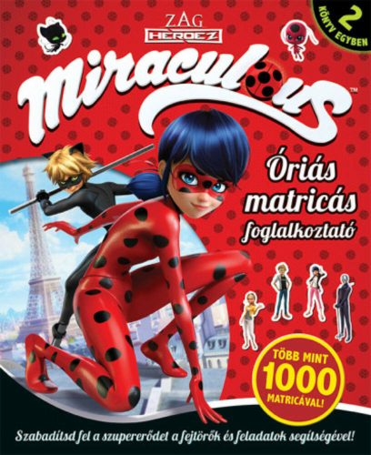 Miraculous: Óriás matricás foglalkoztató ()