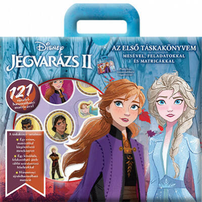 Jégvarázs 2. - Táskakönyv - Az első táskakönyvem mesével, feladatokkal és matricákkal (Disney)